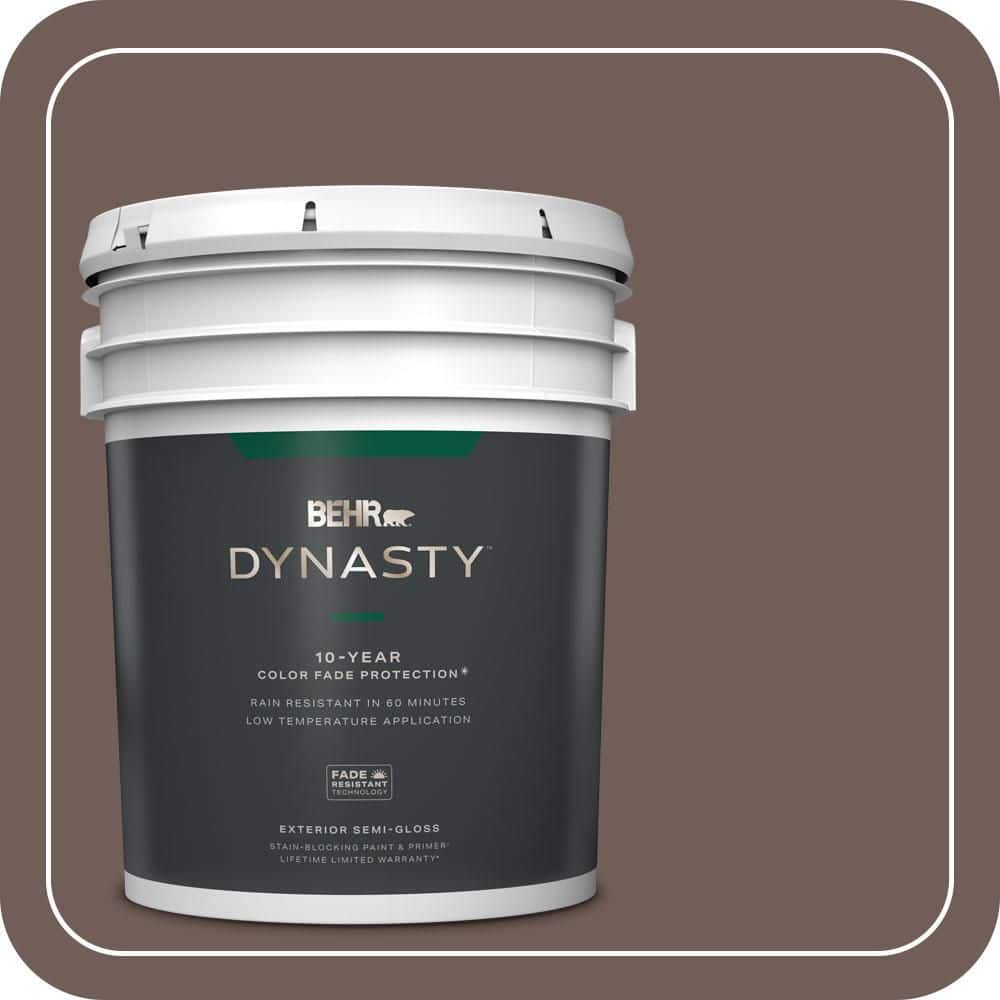 5 gal. #750B-6 Tree Bark Semi-Gloss Exterior Stain-Blocking Paint & Primer price history on PriceWatchPro