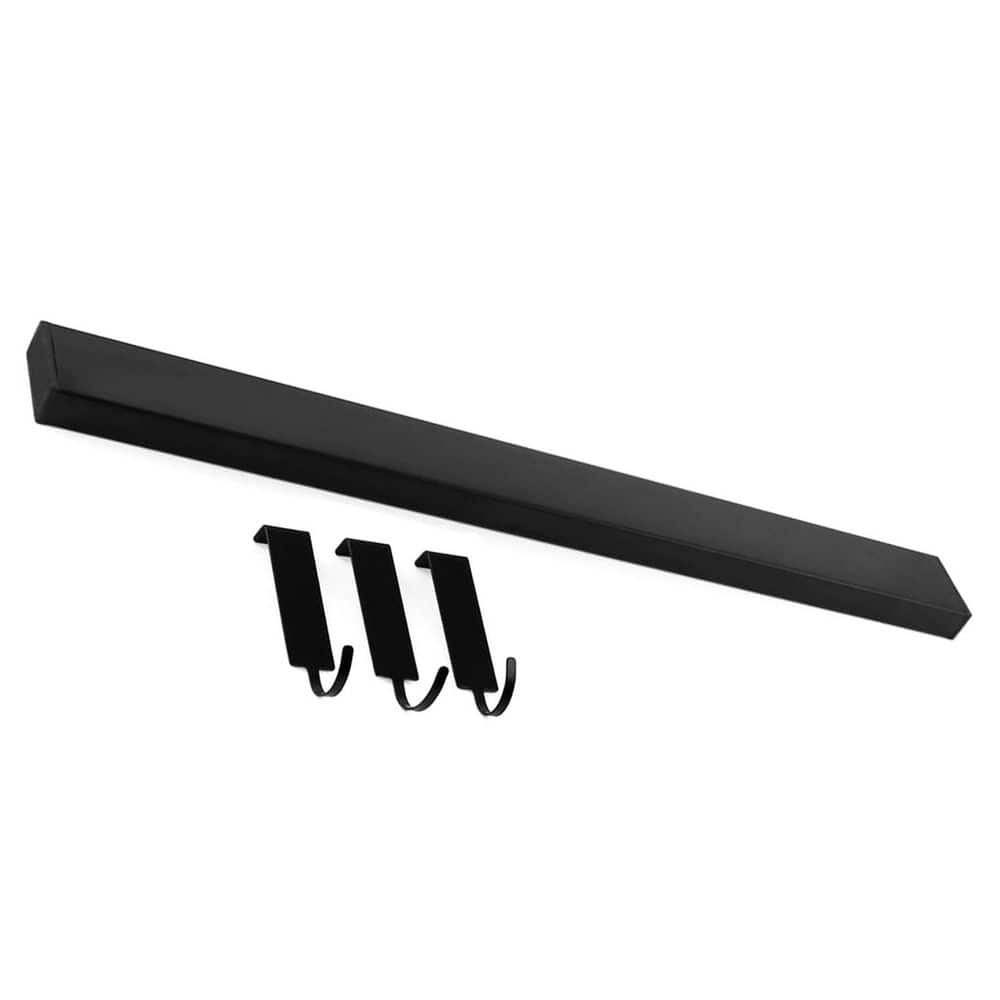 16 in. Stainless Steel Magnetic Knife Holder Wall Mount Knife Storage Rack with 3 Hooks Powerful Strip No Drill price history on PriceWatchPro