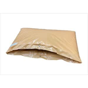 48 in. L x 24 in. H Small Fiberglass Encapsulated Tan Plastic Insulation Pouch