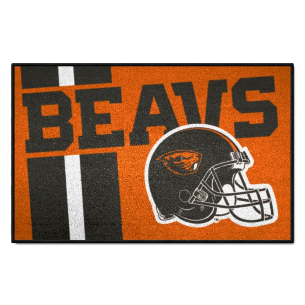 FANMATS Oregon State Beavers Orange 2 ft. x 3 ft. Starter Mat Area Rug