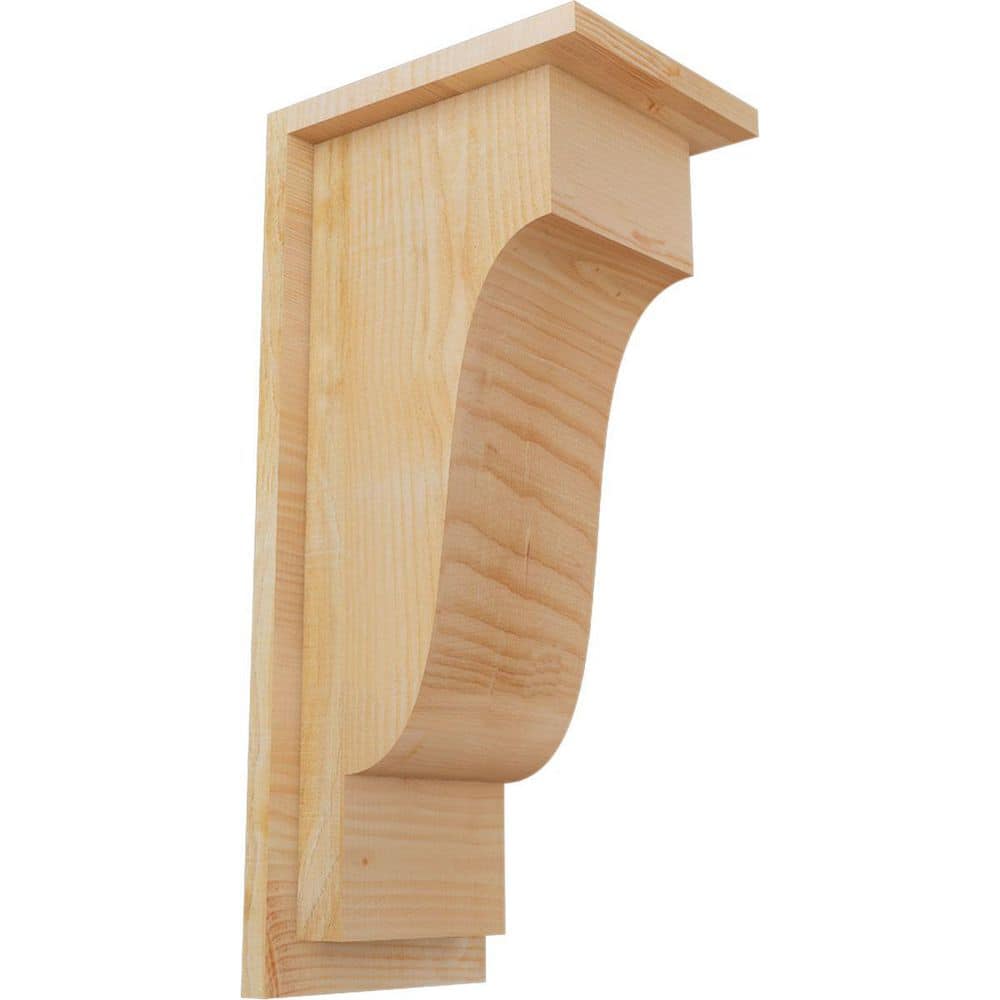 8 in. x 10 in. x 22 in. Newport Rough Sawn Douglas Fir Corbel with Backplate price history on PriceWatchPro