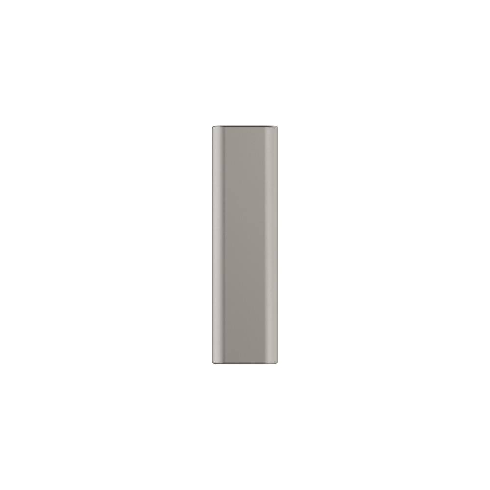 Satin Nickel 2" T-Handle Cabinet Knob with Mounting Hardware