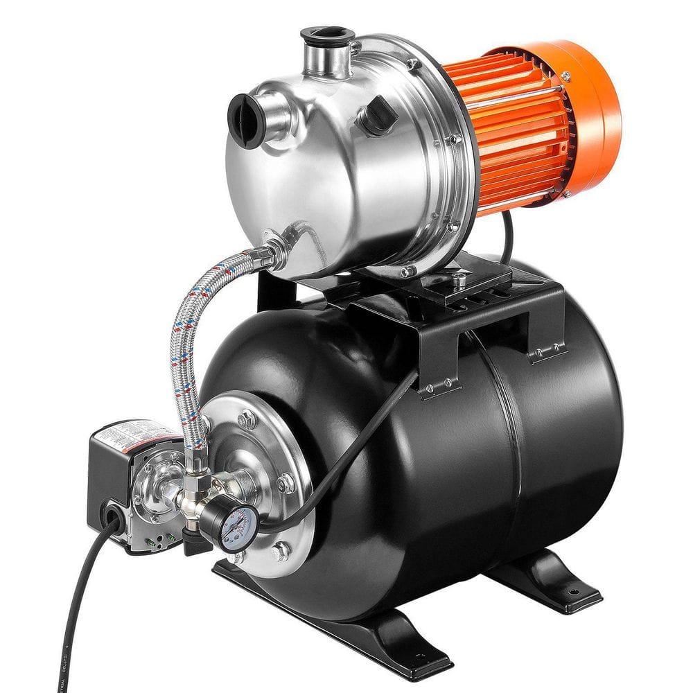1. 6HP Shallow Well Pump with Pressure Tank 1320GPH Irrigation Booster Pump price history on PriceWatchPro