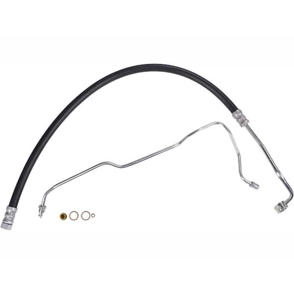 Sunsong Power Steering Pressure Line Hose Assembly - Pump To Rack