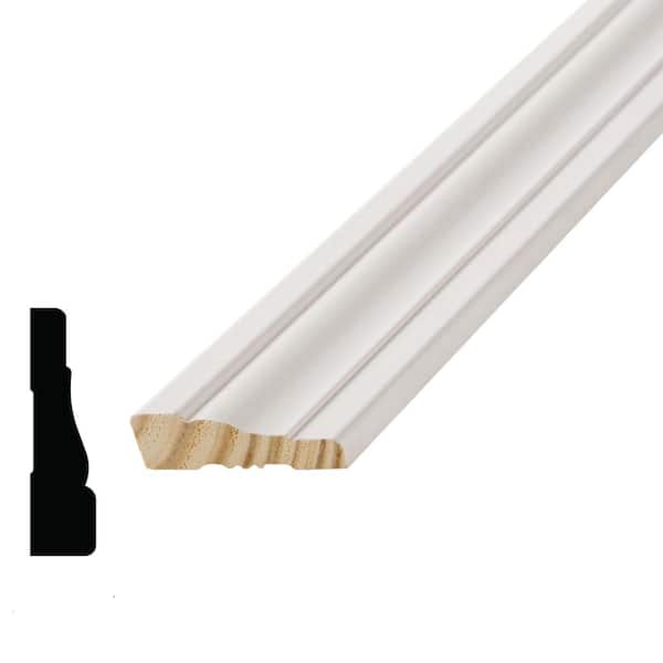 Unbranded WM 351 11/16 in. x 2-1/2 in. x 84 in. Primed Finger Jointed Pine Casing Set (3-Piece)