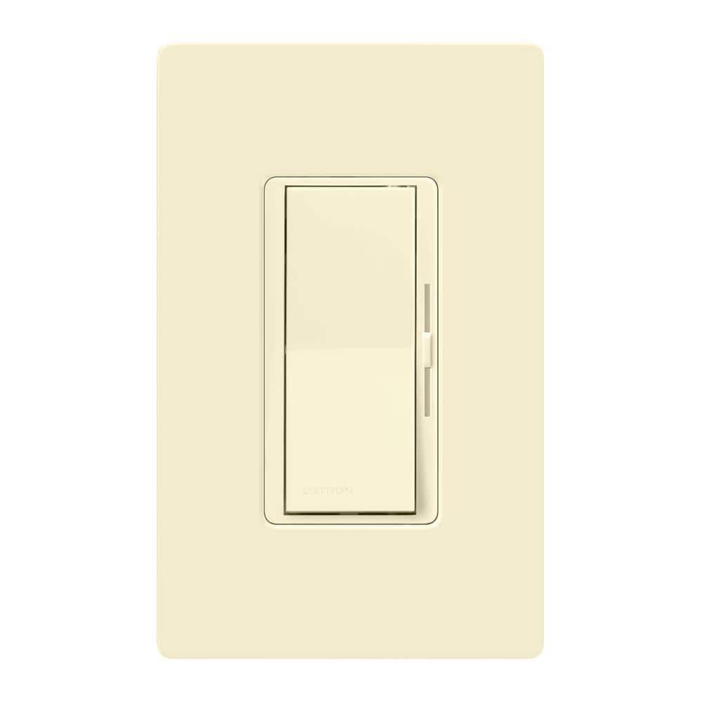 Diva LED+ Dimmer Switch with Wallplate for Dimmable LED Bulbs, 150-Watt/Single-Pole or 3-Way, Almond (DVWCL-153PH-AL) price history on PriceWatchPro
