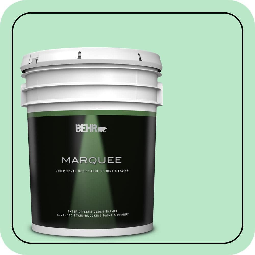 5 gal. #460A-3 Canton Jade Semi-Gloss Enamel Exterior Paint & Primer price history on PriceWatchPro