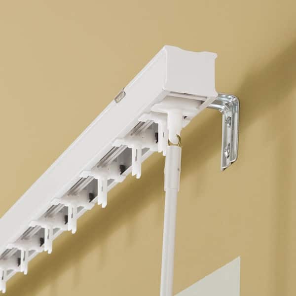 Home Decorators Collection White Vertical Blinds Head Rail for Sliding Doors or Windows - 69 in. W