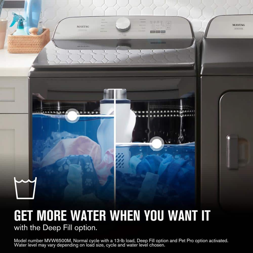 Volcano Black 4.7 Cu. Ft. High Efficiency Electric Washer with Agitator