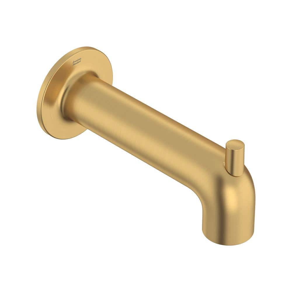 American Standard Studio S Diverter NPT Tub Spout in Brushed Cool