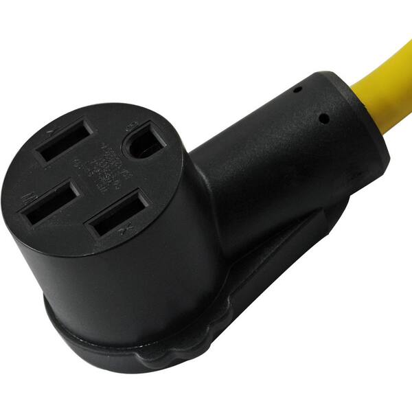 Conntek PL1430L530 NEMA L14-30P to L5-30R 4 to 3 Prong 30 Amp Generator Adapter 