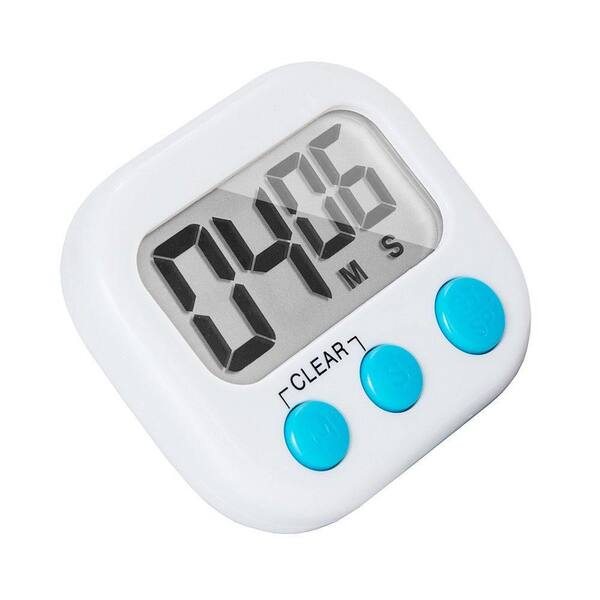 Wudkey 12-Piece White, Blue, Orange Magnetic Small Digital Kitchen