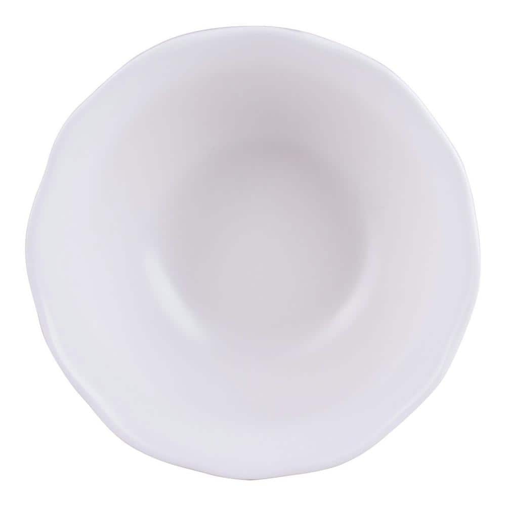 Elegant Floral White Porcelain 12-Piece Dinnerware Set