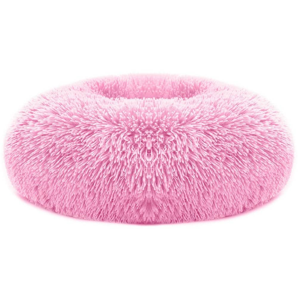 Pink dog bed pets at home best sale