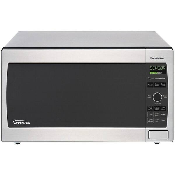Panasonic 1.2 cu. ft. Countertop Microwave Oven in Stainless Steel-DISCONTINUED