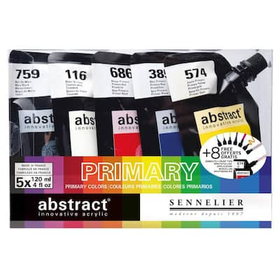 Art Alternatives 12 ml Tubes Economy Acrylic Paint Set (24-Color)