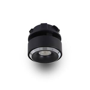 Orbit 2 in. Nominal Lens Aperture Canless 3000K New Construction IC Rated Integrated LED Recessed Light Kit in Black