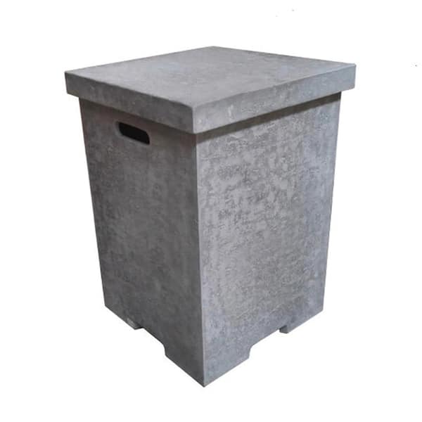 Elementi 18 in. Square Fire Pit Propane Tank Cover