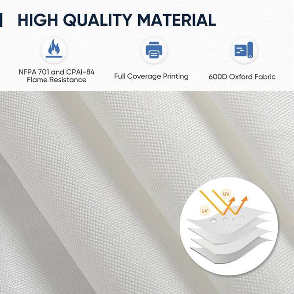 ヒーブ EAGLE PEAK 10 ft. x 10 ft. White Gable Roof Canopy-Reinforced Pop