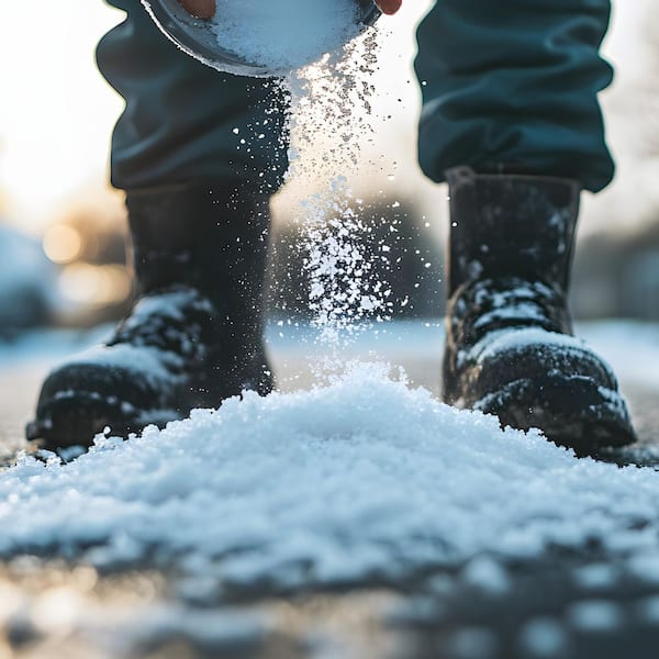 Wicked 50 lbs. Bag Ice Melt Plus Deicer, Works to Minus 15° F
