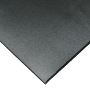 Neoprene 1/8 in. x 36 in. x 12 in. Commercial Grade 45A Soft Rubber Sheet Roll