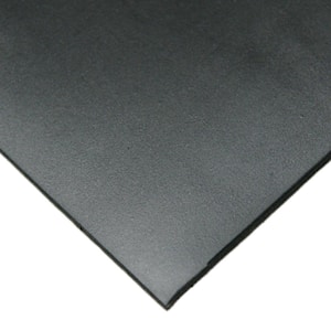Neoprene 1/16 in. x 36 in. x 120 in. Commercial Grade 45A Soft Rubber Sheet Rolls