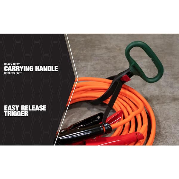 Southwire 2 in. Reusable Heavy-Duty Clamp Cable Tie in Green