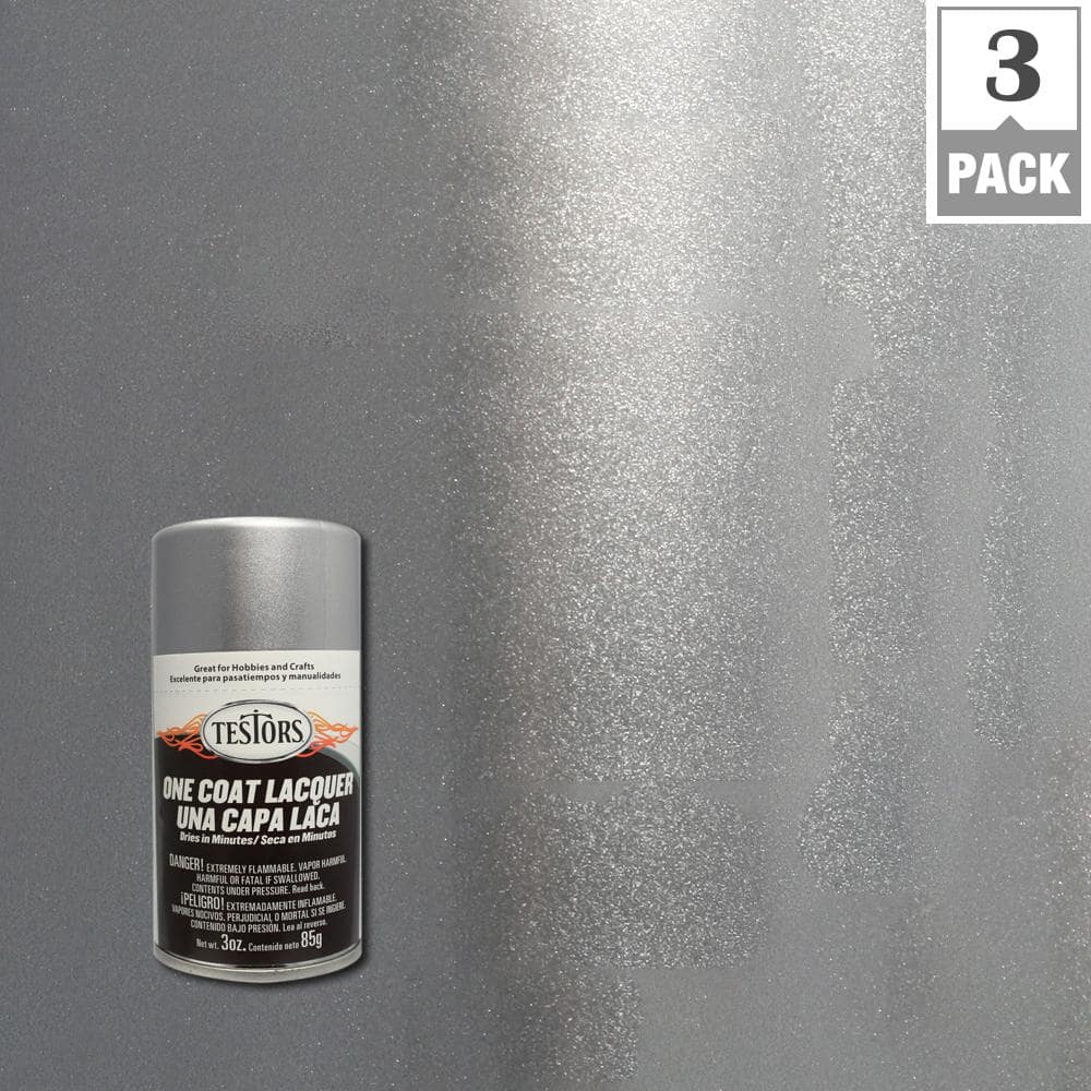 Testors 3 oz. Diamond Dust Lacquer Spray Paint (3-Pack) 1830MT - The Home  Depot
