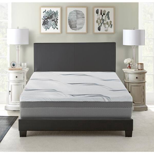 Rest Rite Twin Medium to Firm Gel Memory Foam Mattress