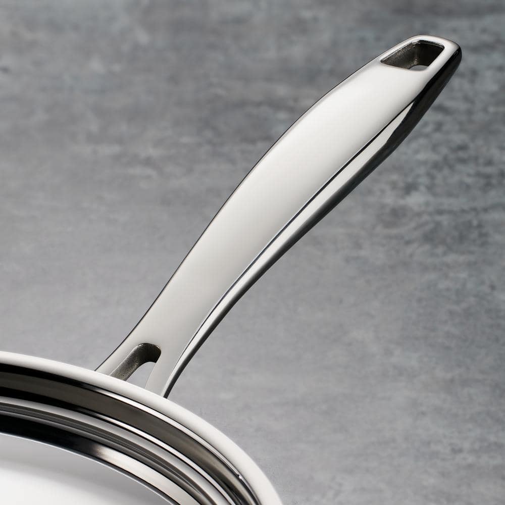 Tramontina 4-Quart Stainless Steel Tri-Ply Sauce Pan with Lid