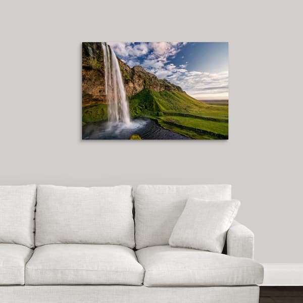GreatBigCanvas "Seljalandsfoss" by Henrik Spranz Canvas Wall Art