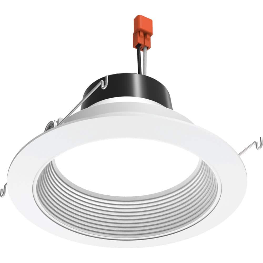 5'' White Aluminum Dimmable LED Retrofit Recessed Lighting Kit
