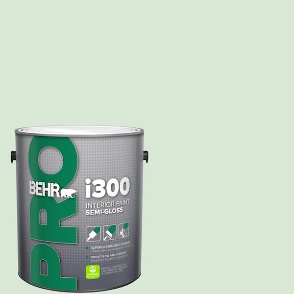 1 gal. #M400-2 Glass Tile Semi-Gloss Interior Paint