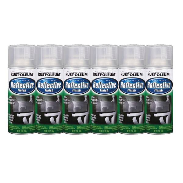 Rust-Oleum Specialty 10 oz. Flat Reflective Spray Paint (6-Pack)-DISCONTINUED