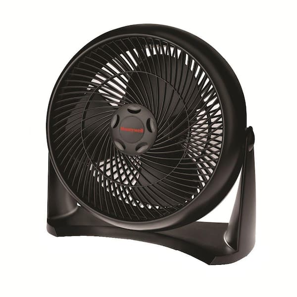 Photo 1 of * functional * see images for damage * 
12 in. 3 Speed Whole Room Circulator Floor Fan