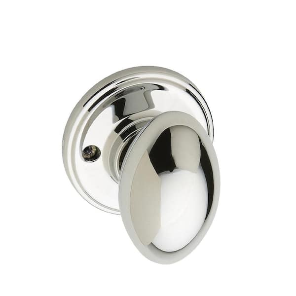 Copper Creek Egg Polished Stainless Dummy Door Knob