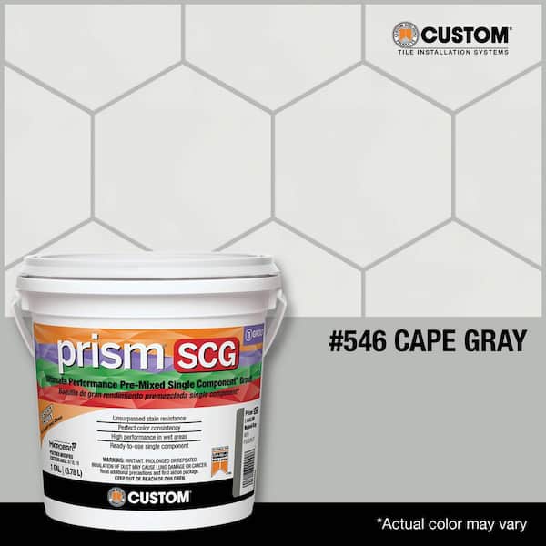 Prism SCG #546 Cape Gray 1 Gal. Ultimate Performance Pre-Mixed Single Component Grout