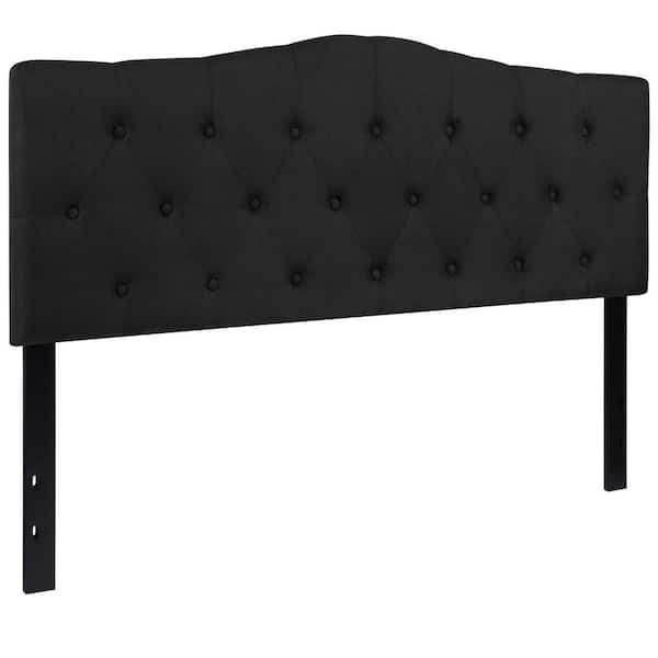 Carnegy Avenue Black Queen Headboard Panel Design
