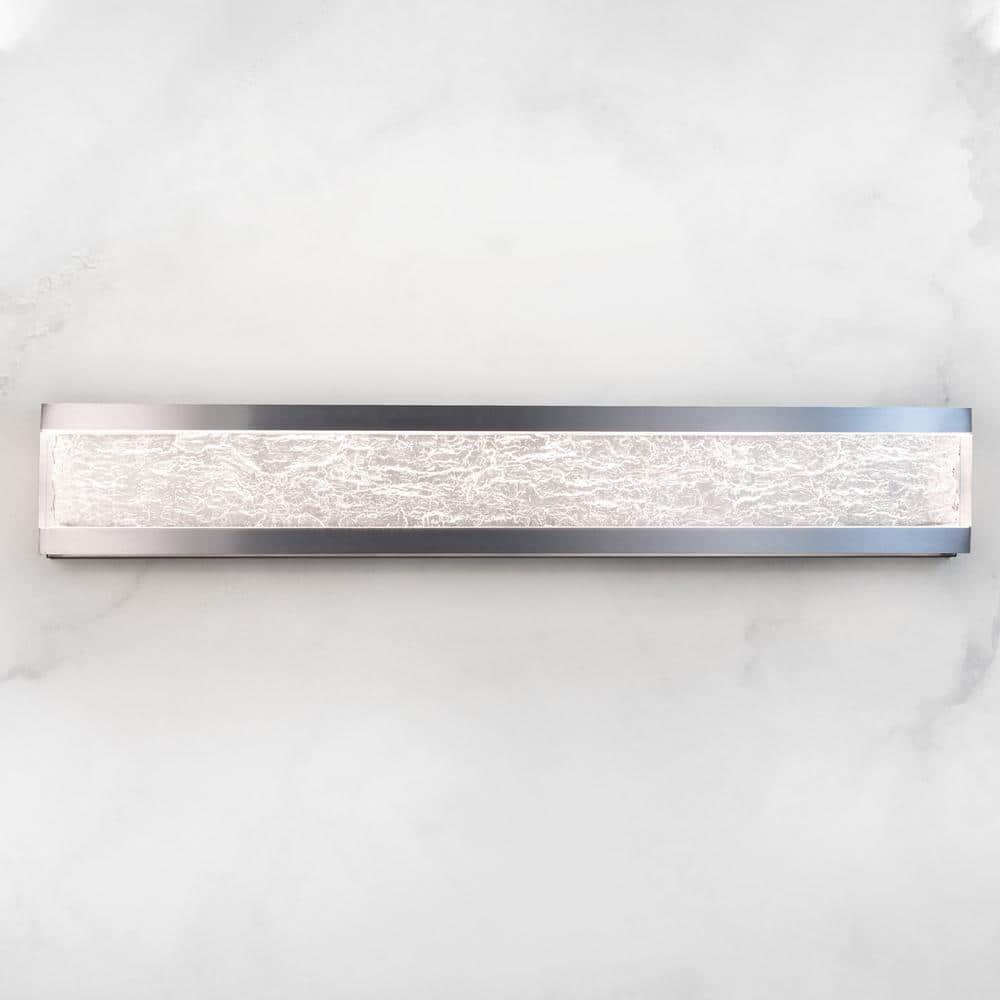 Repose 33.88" Aluminum LED Bath Bar with Dimmable Light