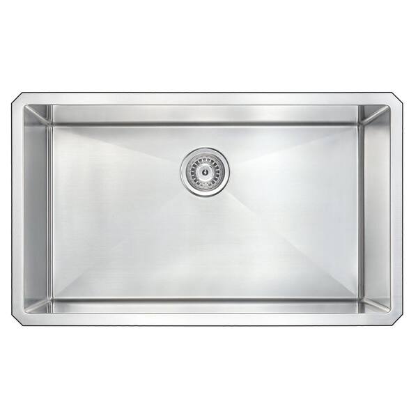 Waste Designer 450 x 390mm Single Bowl Stainless Steel Undermount Kitchen Sink