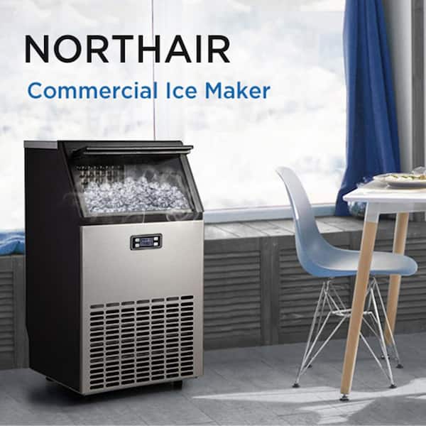 Northair Daily Production Cube Clear Ice Freestanding Ice Maker