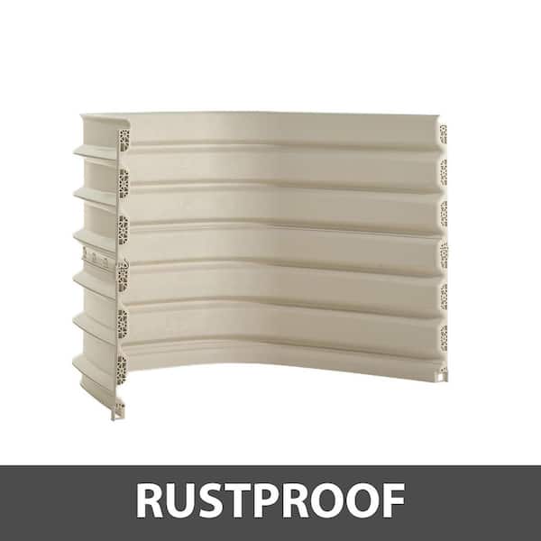 Rockwell Denali 60 in. x 39 in. x 46 in. Composite Window Well