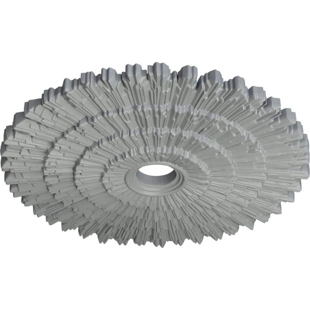 Eryn Primed White Urethane Ceiling Medallion, 24.75" Diameter