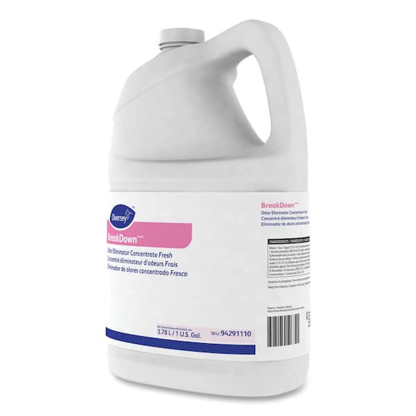 Breakdown Odor Eliminator, Fresh Scent, Liquid, 1 gal Bottle Breakdown Odor Eliminator, Fresh Scent, Liquid, 1 gal Bottle