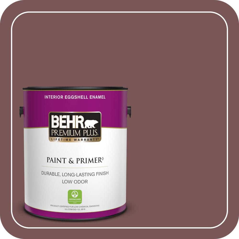 1 gal. #120F-6 Japanese Maple Eggshell Enamel Low Odor Interior Paint & Primer price history on PriceWatchPro