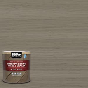 1 qt. #ST-154 Chatham Fog Semi-Transparent Waterproofing Exterior Wood Stain and Sealer
