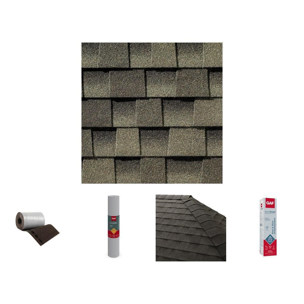 GAF Timberline Armorshield II Weathered Wood Algae Resistant