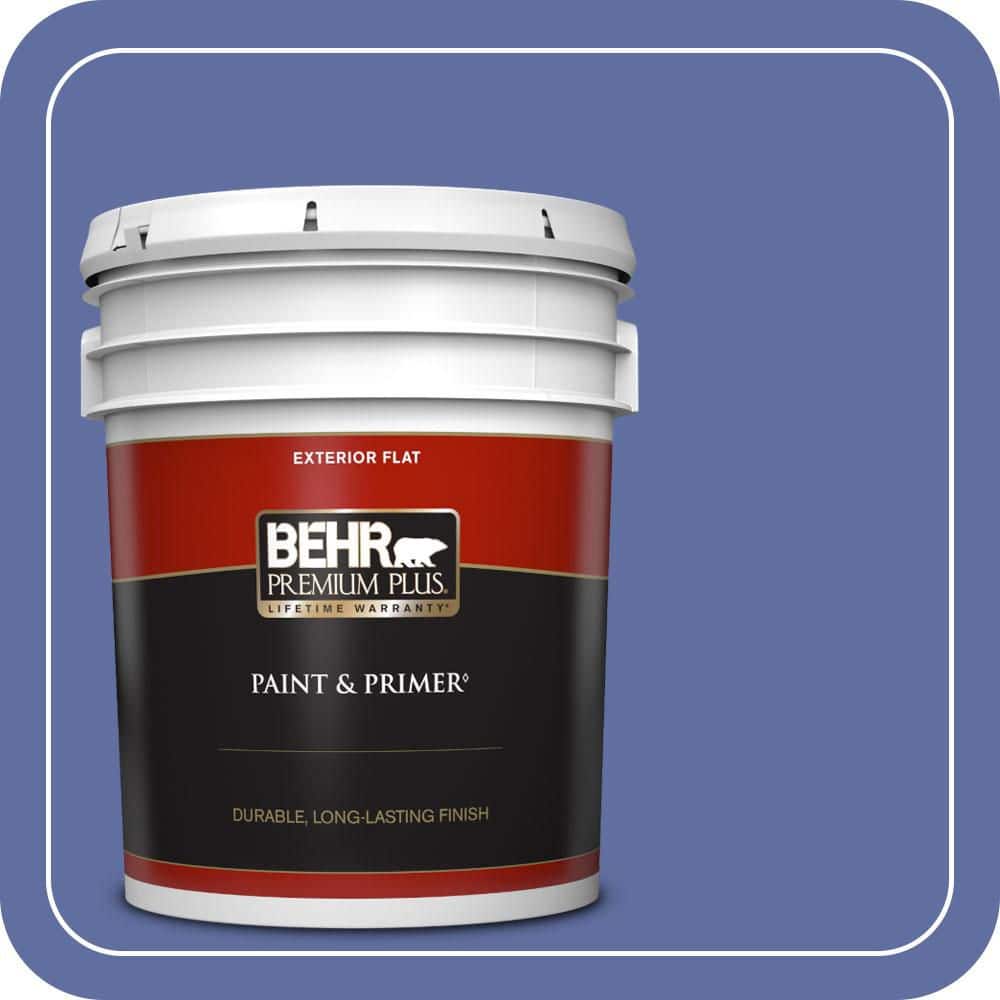 5 gal. #610B-6 Stained Glass Flat Exterior Paint & Primer price history on PriceWatchPro