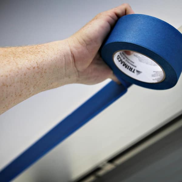 20M Blue Painter Masking Tape For Painting Edges Trim Wall Ceiling  Finishing Clean Release Trim Edge
