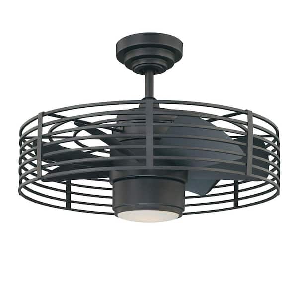 Designers Choice Collection Enclave 23 in. Natural Iron Ceiling Fan
